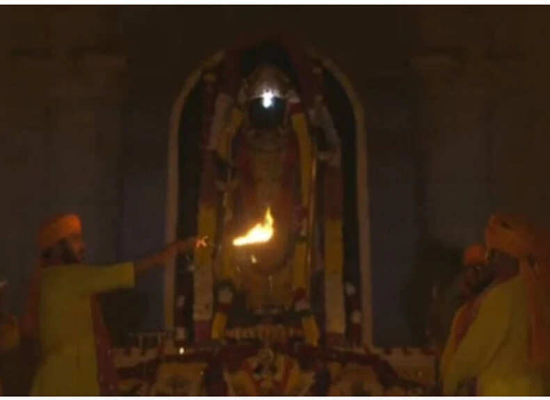 राम जन्मभूमि मंदिर में धूमधाम से मनाया गया राम जन्मोत्सव