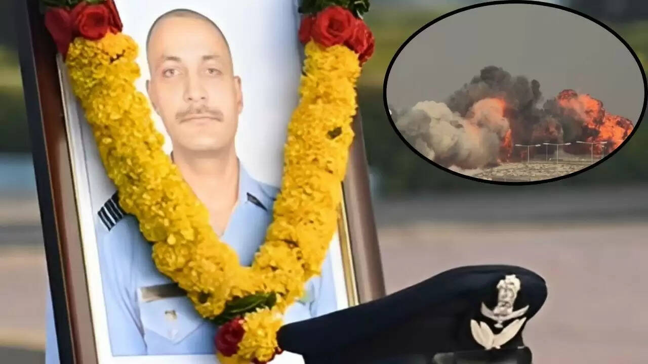 तेजस फाइटर जेट हादसे में शहीद हुए विंग कमांडर नमांश स्याल की कहानी