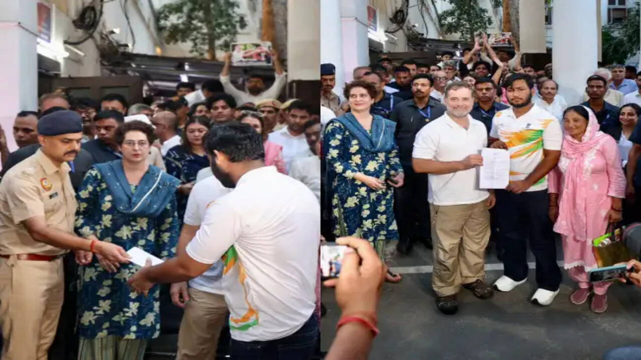 राहुल गांधी ने FIR दर्ज कराने के लिए साढ़े सात घंटे का धरना दिया