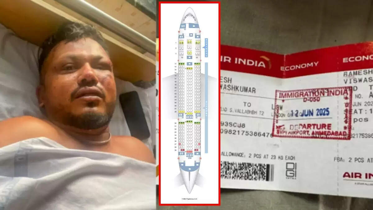 एयर इंडिया के ड्रीमलाइनर हादसे में एकमात्र जीवित बचे रमेश विश्वास कुमार की कहानी