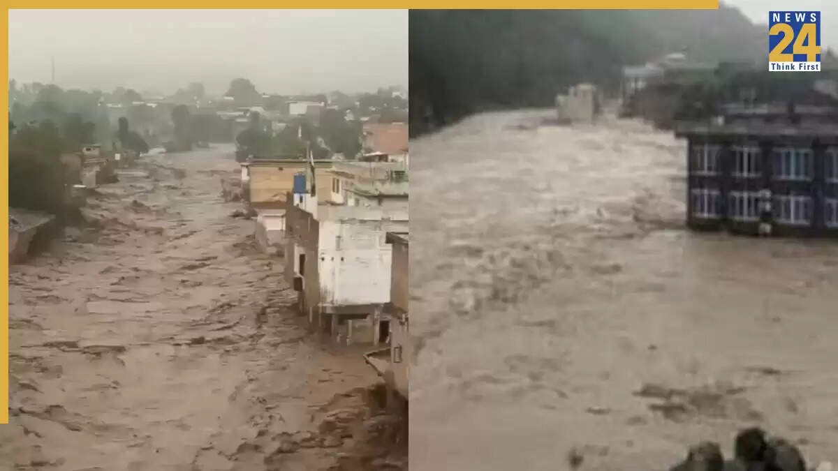 पाकिस्तान में बाढ़ से भारी तबाही, 200 से अधिक लोगों की जान गई
