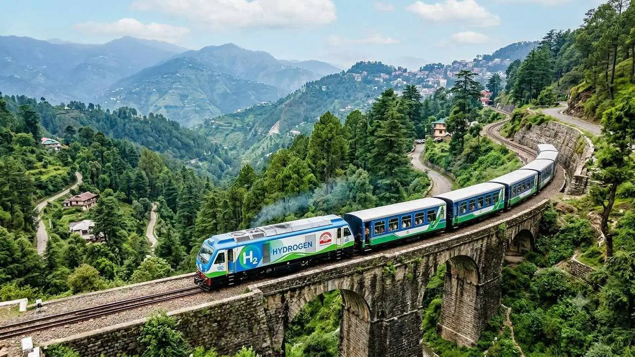 भारत में हाइड्रोजन से चलने वाली ट्रेन का सफल परीक्षण
