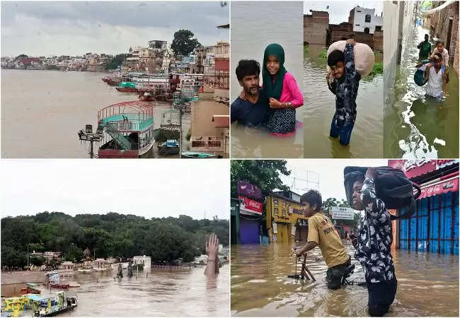 उत्तर प्रदेश में बाढ़ का कहर: 17 जिलों में भारी बारिश से 11 लोगों की मौत
