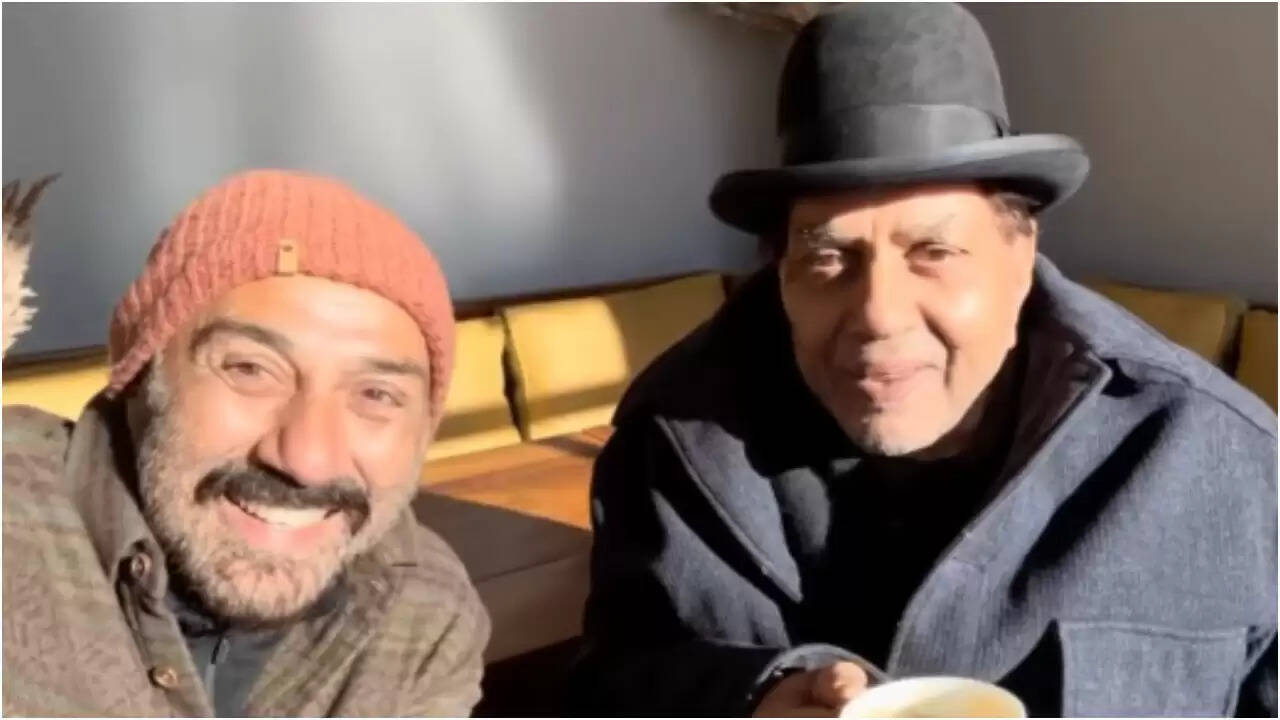 धर्मेंद्र का आखिरी वीडियो: सनी देओल के साथ भावुक पल
