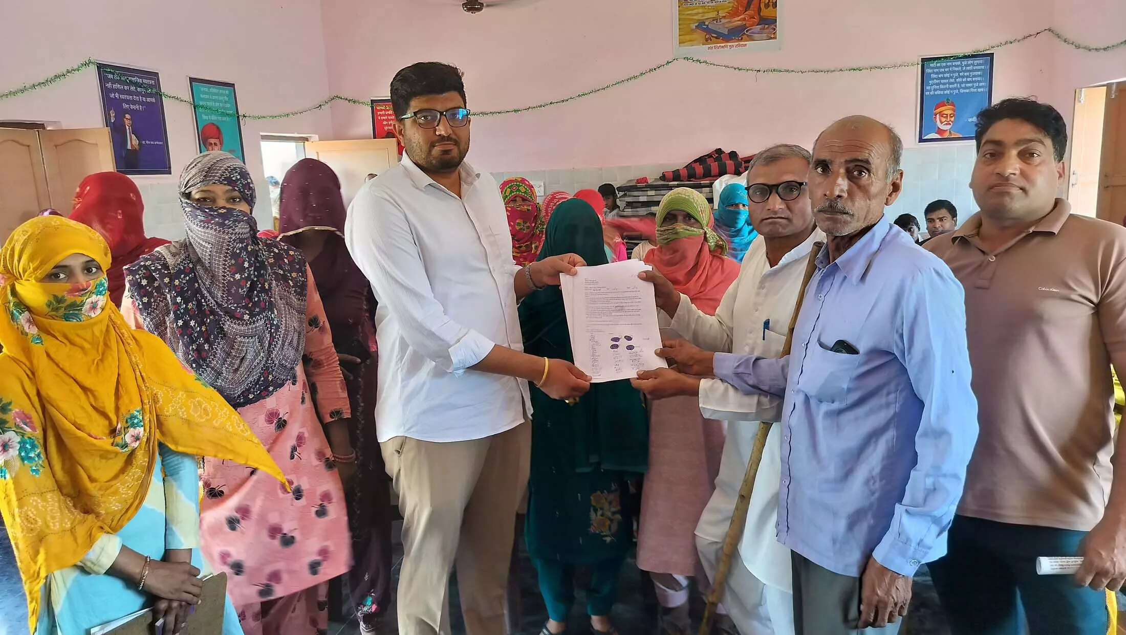 मनरेगा मजदूरों का प्रदर्शन: बजट बढ़ाने और काम की मांग