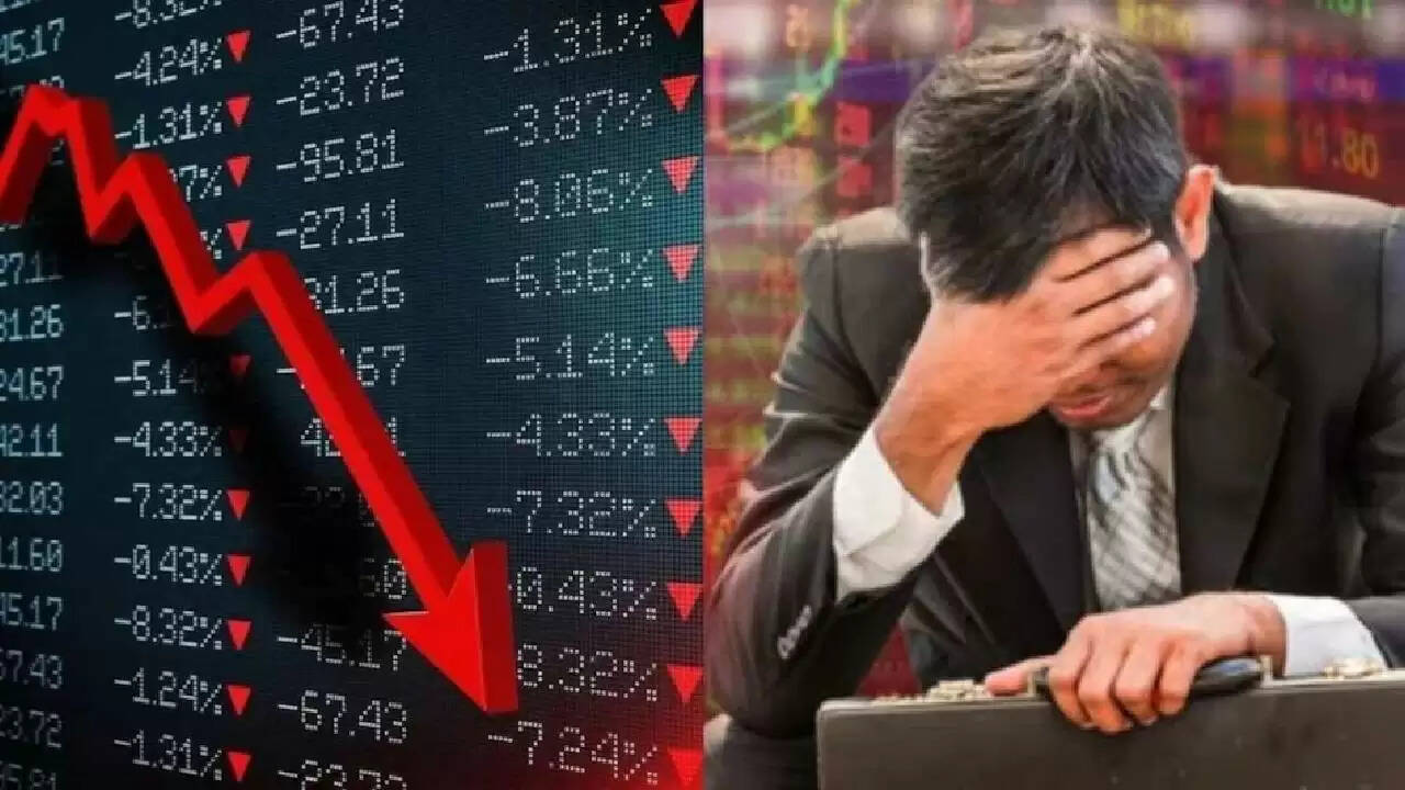 भारतीय शेयर बाजार में मुनाफावसूली, सेंसेक्स और निफ्टी में गिरावट