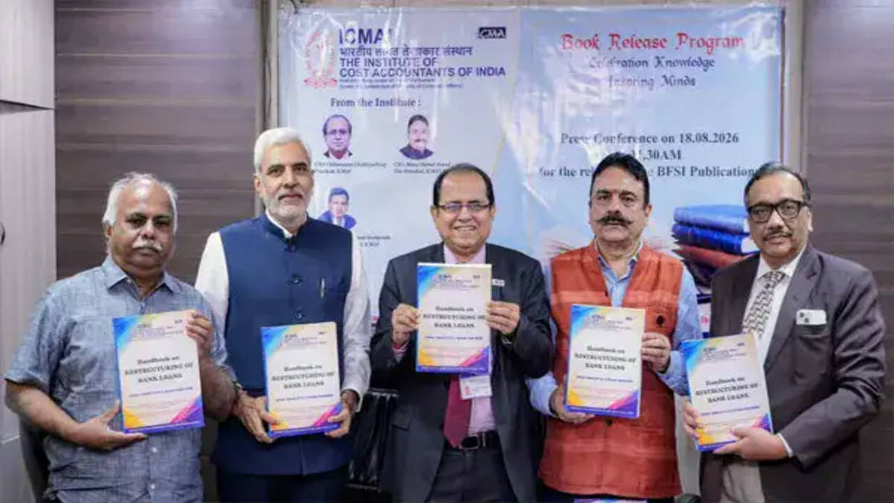 आईसीएमएआई ने ईसीएल और बैंक ऋण पुनर्गठन पर दो नई हैंडबुक जारी की