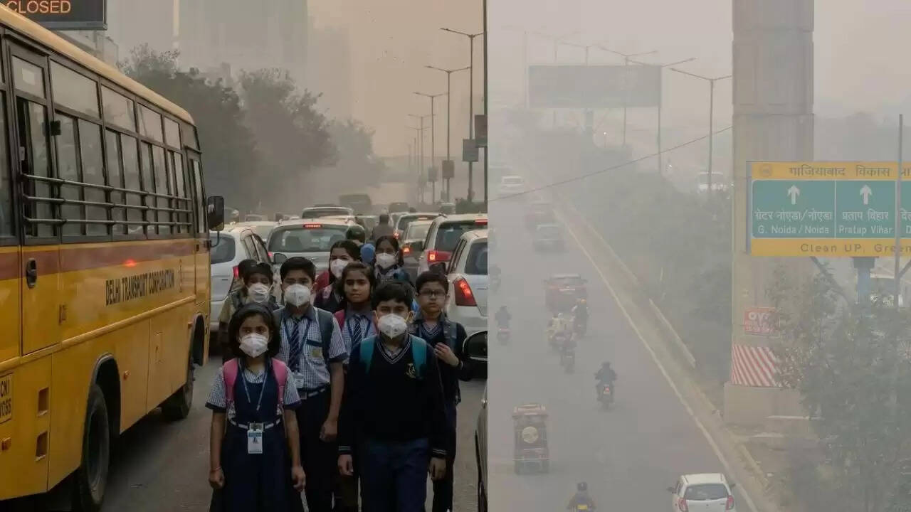 दिल्ली में वायु प्रदूषण की स्थिति गंभीर, एक्यूआई में वृद्धि
