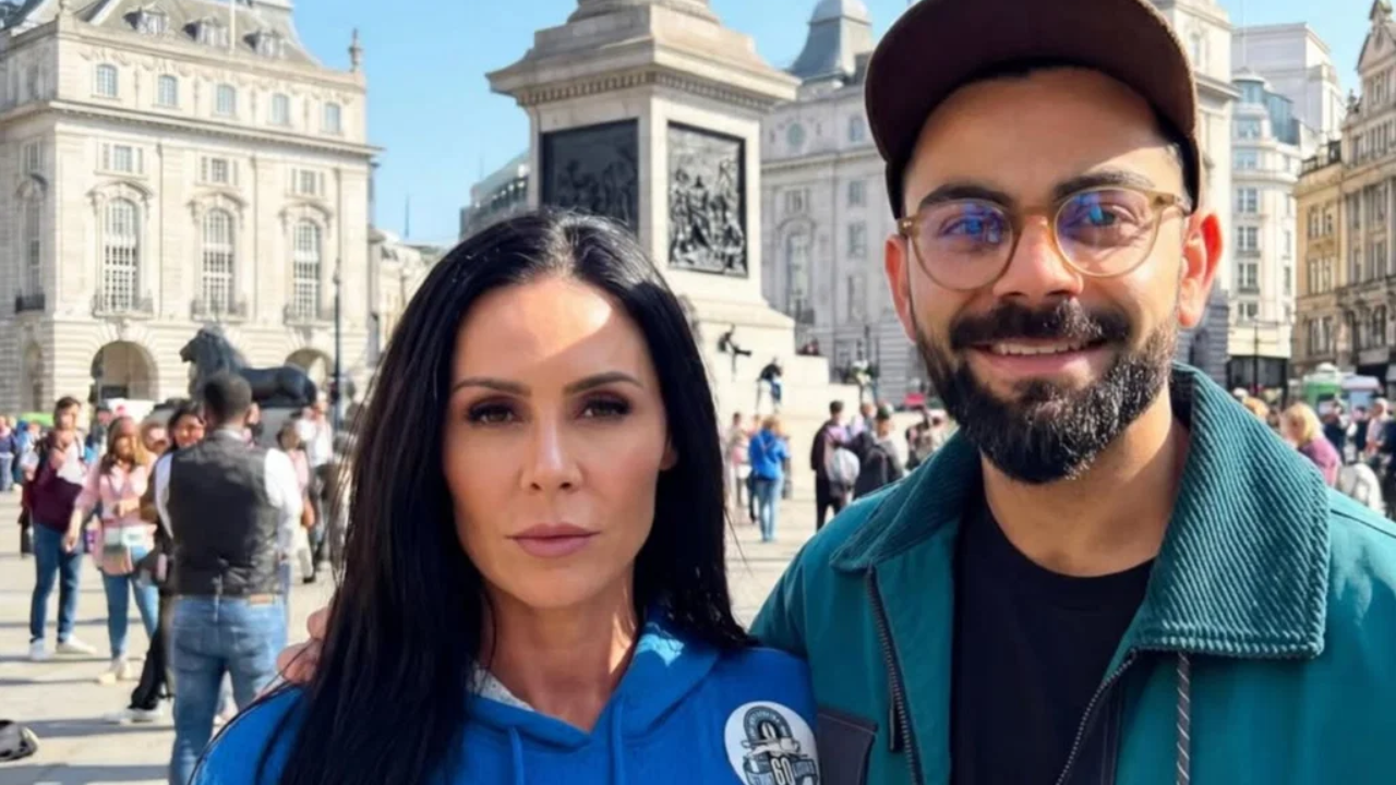 विराट कोहली और केंद्रा लस्ट की वायरल तस्वीर का सच