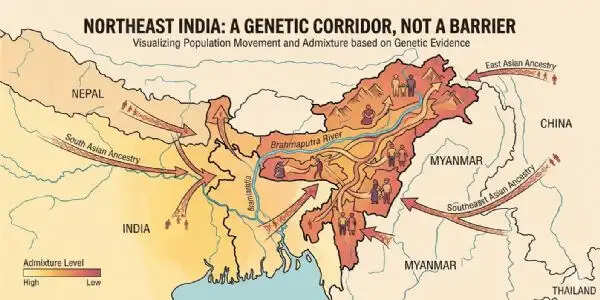 वाराणसी : पूर्वोत्तर भारत की आनुवंशिक गुत्थी सुलझी, बीएचयू सहित दस संस्थानों के वैज्ञानिकों ने बैरियर थ्योरी को किया खारिज