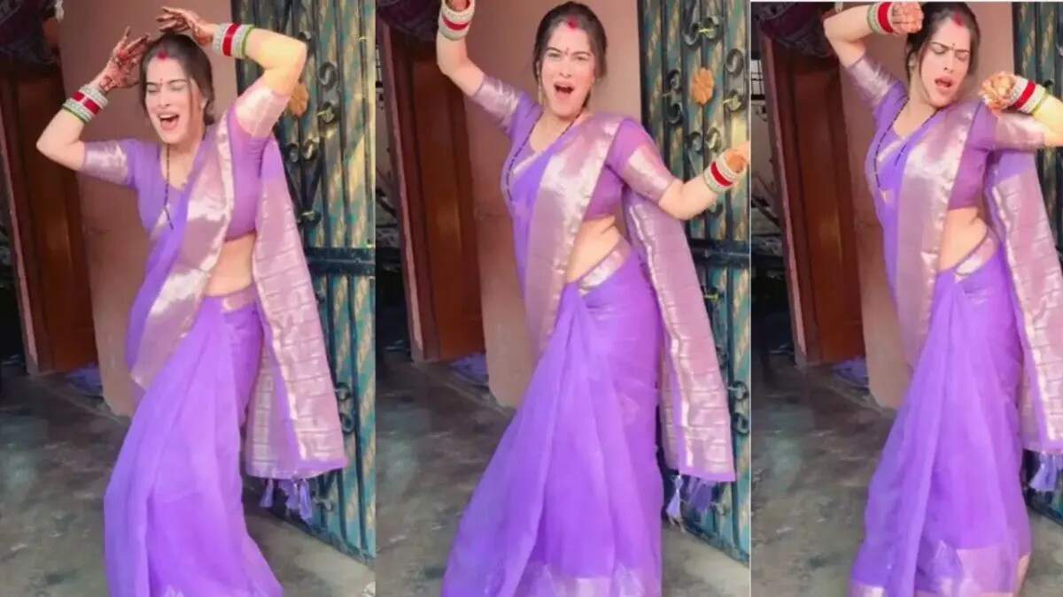 देसी भाभी का डांस वीडियो बना इंटरनेट सेंसेशन
