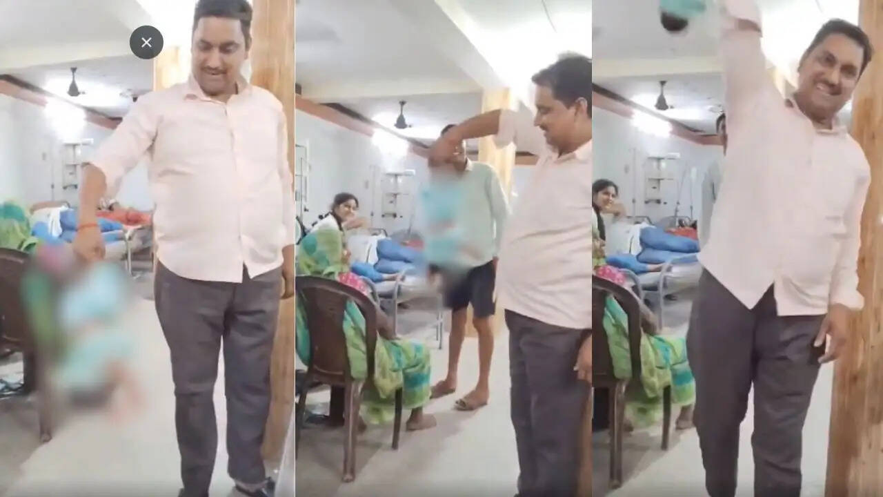 सोशल मीडिया पर नवजात बच्चे के साथ खतरनाक हरकत का वीडियो वायरल