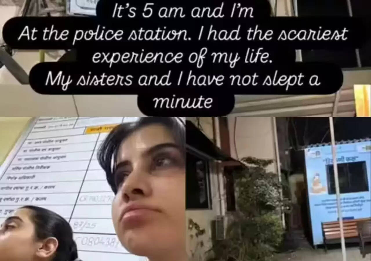 उर्फी जावेद ने जताई असुरक्षा, पुलिस स्टेशन पहुंचीं बहन के साथ