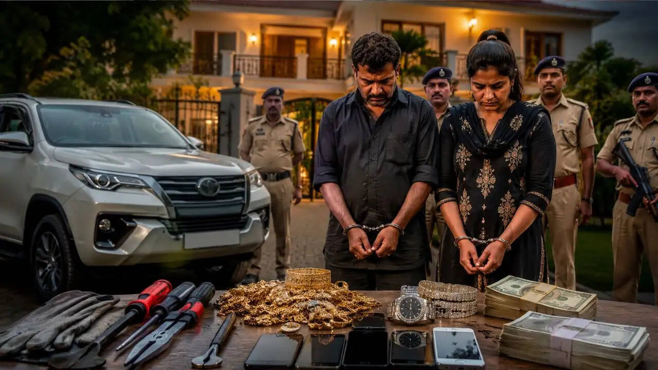 गुजरात में चोर गिरोह का भंडाफोड़, लग्जरी लाइफस्टाइल से चौंकाया