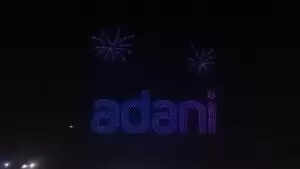 नवी मुंबई एयरपोर्ट के उद्घाटन से पहले भव्य ड्रोन शो का आयोजन