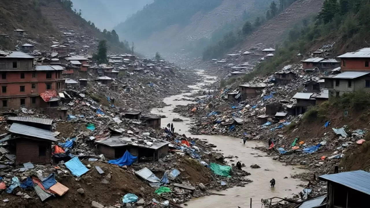 नेपाल में बाढ़ और भूस्खलन से मची तबाही: 51 लोगों की मौत, राहत कार्य जारी