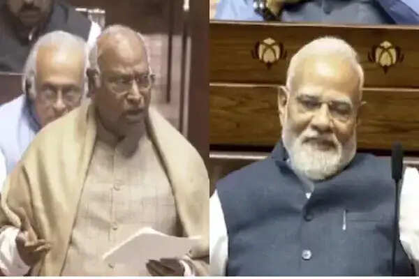 राज्यसभा विदाई समारोह में खरगे का मजेदार तंज, पीएम मोदी भी हंसे