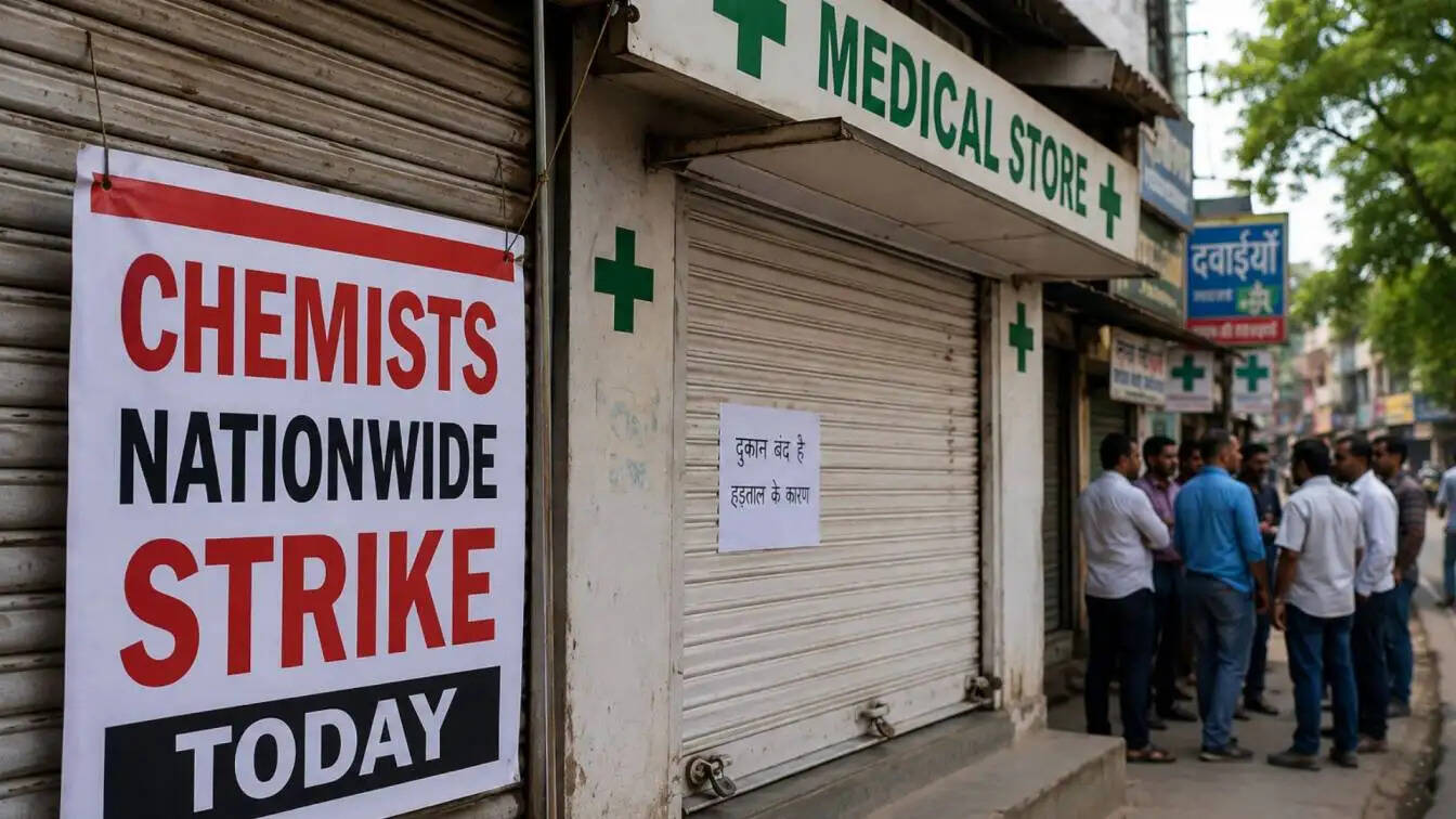 देशभर में केमिस्टों की हड़ताल: ऑनलाइन दवा बिक्री पर विरोध