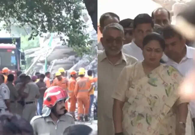 दिल्ली में इमारत ढहने से छात्रों में मची अफरा-तफरी, एक की मौत