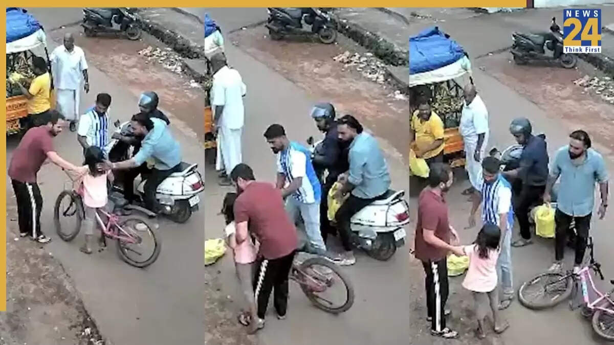 कन्नूर में युवकों की समझदारी से बची बच्ची की जान