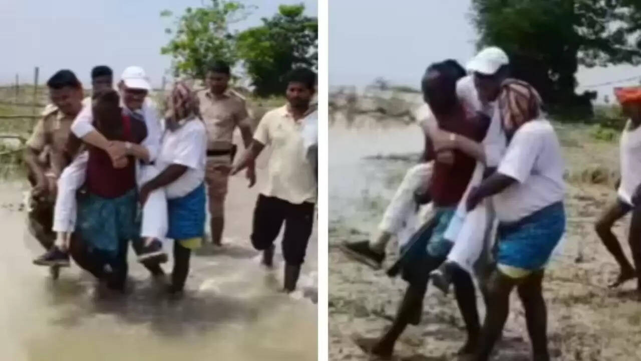 कटिहार सांसद तारिक अनवर का बाढ़ग्रस्त क्षेत्रों का दौरा, स्थानीय समस्याओं पर ध्यान केंद्रित