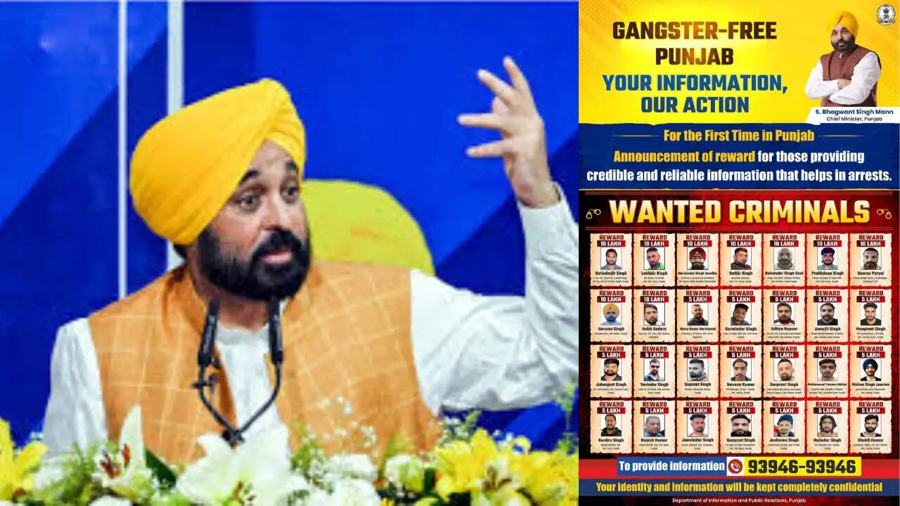 पंजाब सरकार की नई पुरस्कार नीति: गैंगस्टरों की जानकारी देने पर मिलेगा इनाम