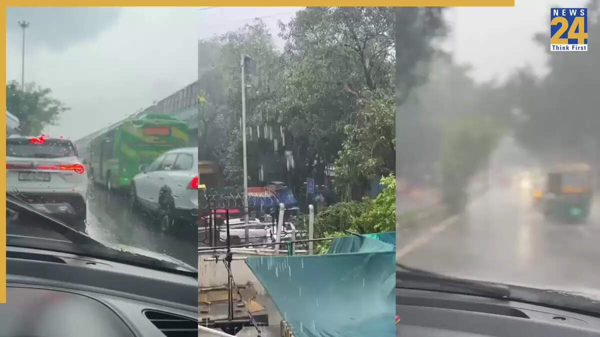 दिल्ली में बारिश का अलर्ट: मौसम में बदलाव और ट्रैफिक जाम की स्थिति