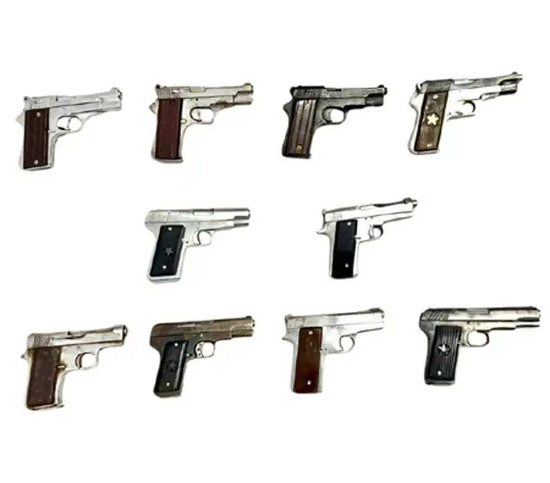 पटियाला पुलिस ने 10 आधुनिक पिस्टल के साथ चार अपराधियों को गिरफ्तार किया