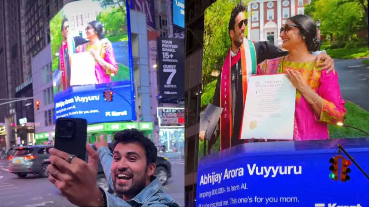 क्या है अभिजय अरोड़ा की मां के लिए टाइम्स स्क्वायर पर सरप्राइज? जानिए इस दिल छूने वाली कहानी के बारे में