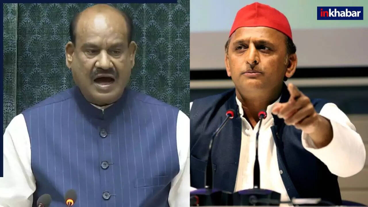 संसद के मानसून सत्र में हंगामा: ओम बिरला ने अखिलेश यादव को लगाई फटकार