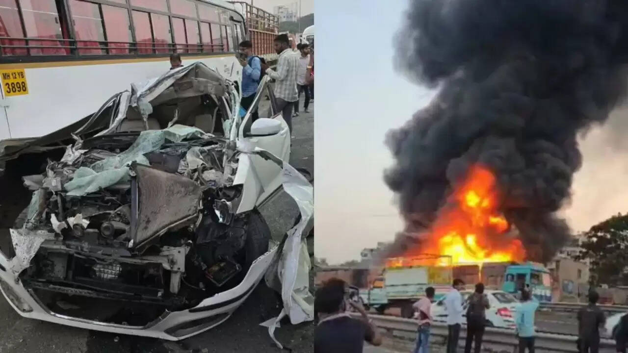 पुणे में दर्दनाक सड़क हादसा: 8 की मौत, 20 से अधिक घायल