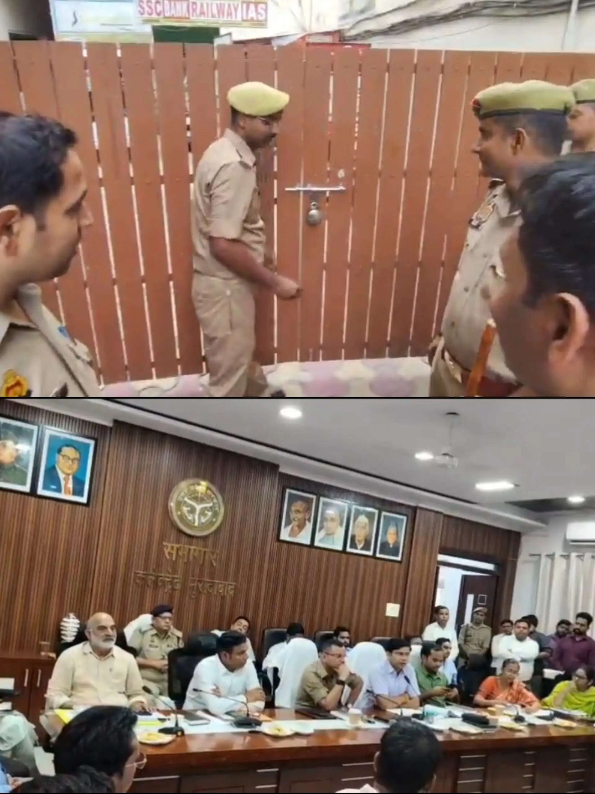 मुरादाबाद में अग्नि सुरक्षा के लिए प्रशासन की सख्त कार्रवाई