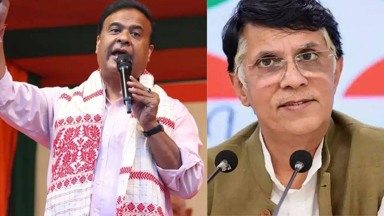 असम में चुनावी हलचल: पवन खेड़ा और हिमंता बिस्वा सरमा के बीच बढ़ा विवाद