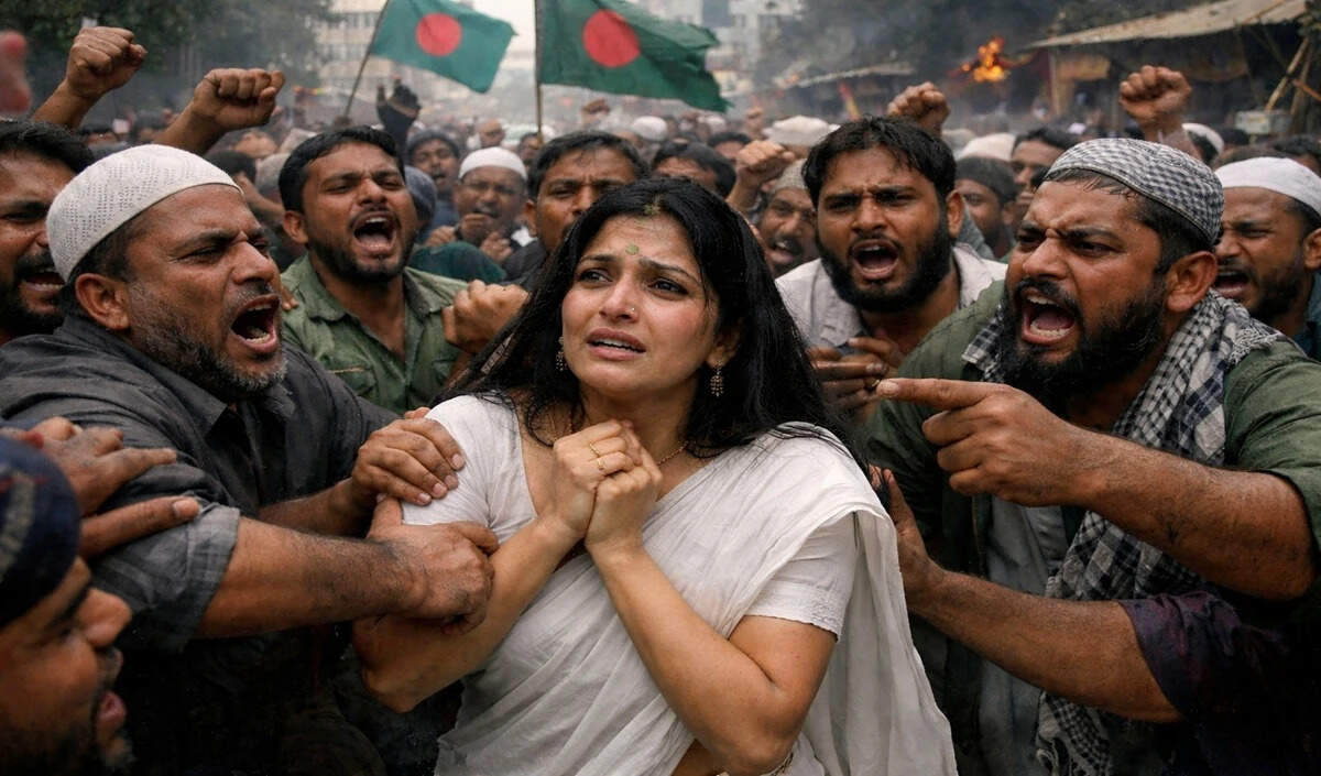 बांग्लादेश में हिंदू महिला के साथ गैंगरेप और व्यापारी की हत्या की घटनाएं