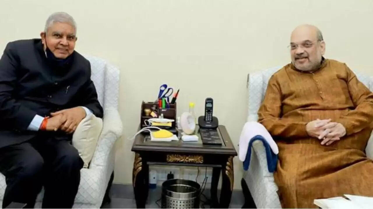 अमित शाह ने जगदीप धनखड़ के इस्तीफे पर दी स्पष्टता, विपक्ष के दावों को किया खारिज