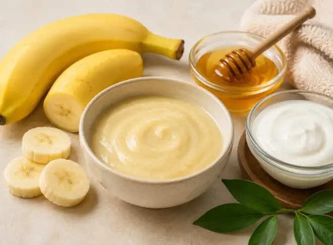 प्राकृतिक उपाय: झड़ते बालों के लिए केले के हेयर मास्क