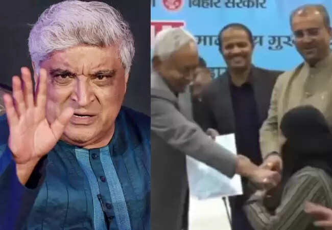 नीतीश कुमार के हिजाब विवाद पर जावेद अख्तर की कड़ी प्रतिक्रिया