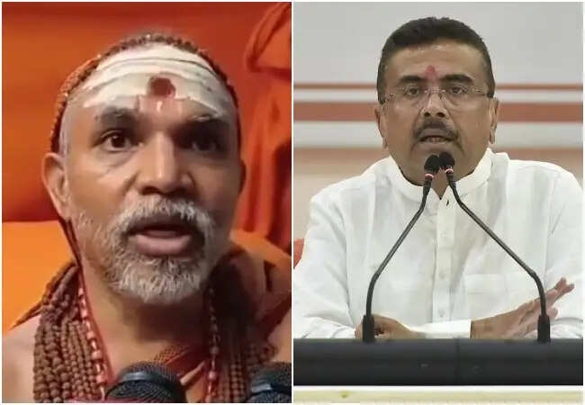 शंकराचार्य अविमुक्तेश्वरानंद का सुवेंदु अधिकारी पर हमला: गायों के संरक्षण पर सवाल