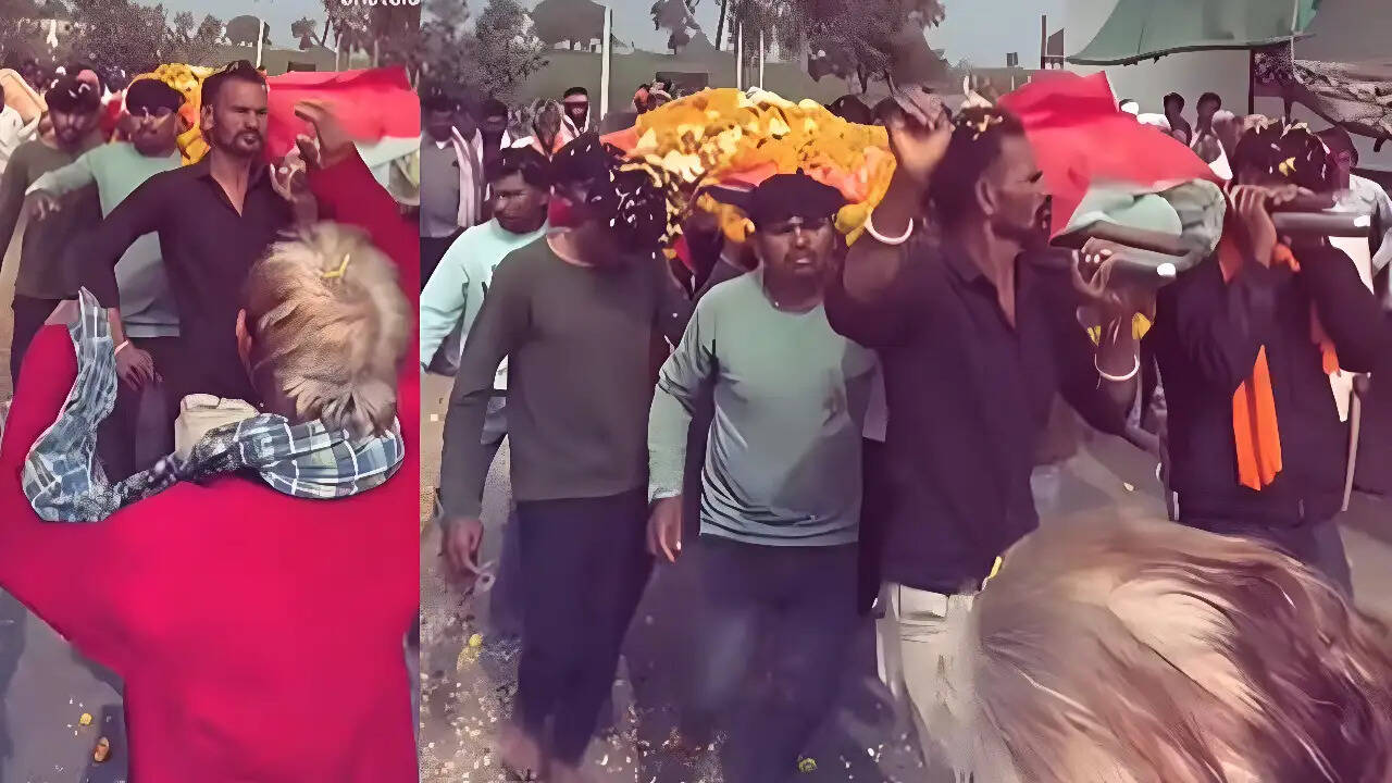 अर्थी के साथ डीजे का जश्न: अंतिम यात्रा में नया बदलाव