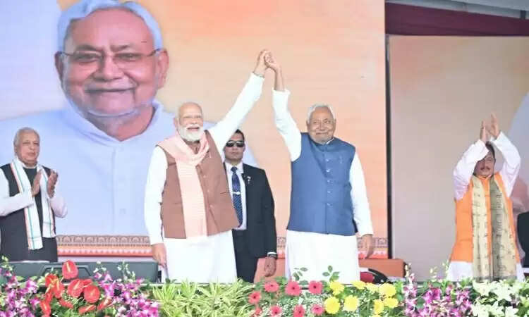 नीतीश कुमार ने 10वीं बार मुख्यमंत्री पद की शपथ ली, मंत्रिमंडल में जातीय संतुलन का ध्यान रखा गया