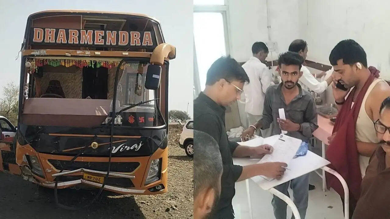 मध्य प्रदेश में बारातियों से भरी बस का दर्दनाक हादसा: 3 की मौत, 19 घायल