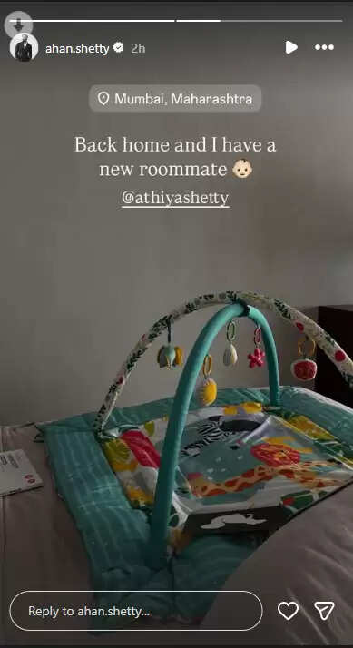 अहान शेट्टी ने साझा की नई रूममेट की जानकारी, बहन अथिया की बेटी इवारा हैं साथ