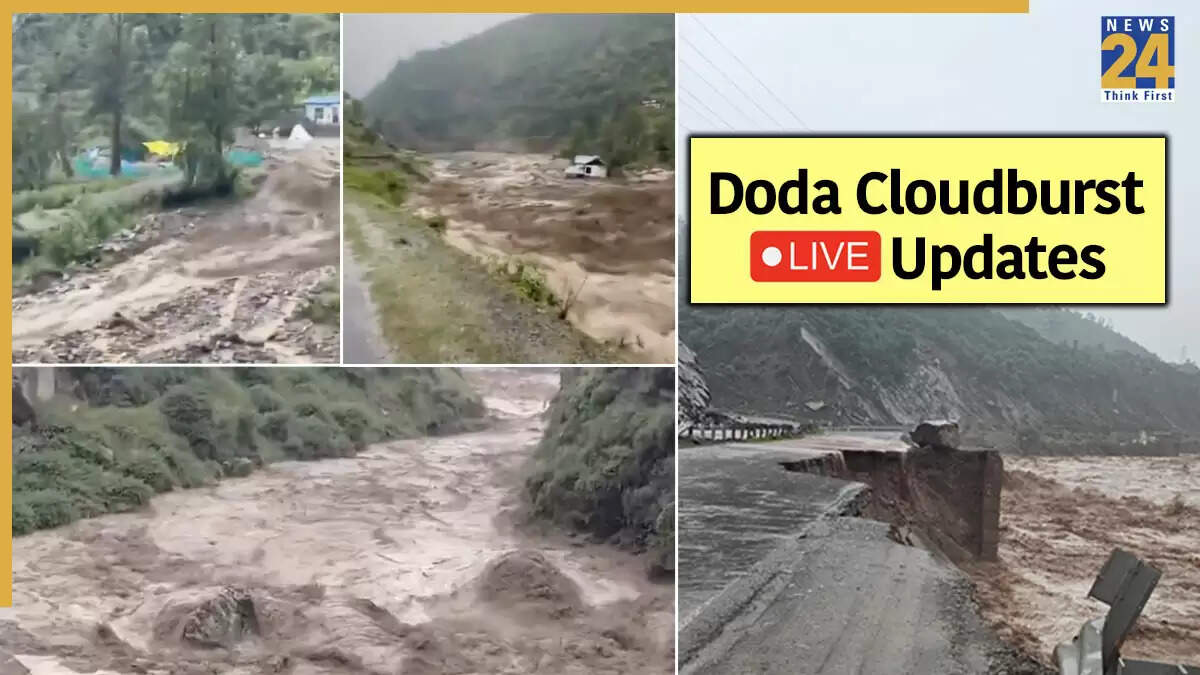 डोडा में बादल फटने से भारी तबाही, वैष्णो देवी यात्रा स्थगित