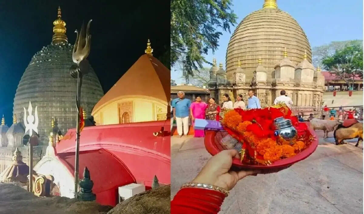 कामाख्या देवी मंदिर में अंबुबाची मेले की तैयारी शुरू