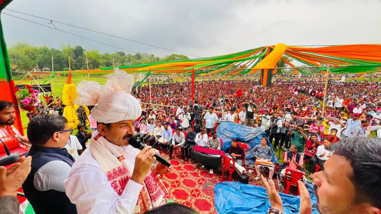 मनोज तिवारी का दावा: असम में बीजेपी फिर से प्रचंड बहुमत से जीत रही है