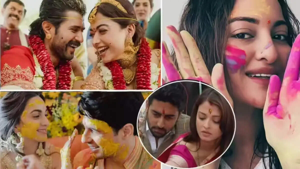 बॉलीवुड के नए जोड़ों की पहली होली: रंगों का त्योहार और यादें