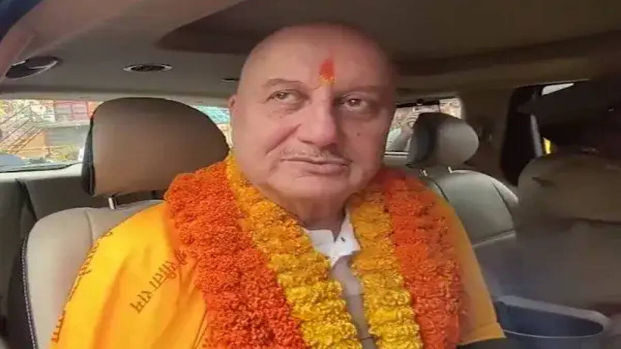 अनुपम खेर की फिल्म 'श्री राम भूमि' की शूटिंग का पहला शेड्यूल पूरा