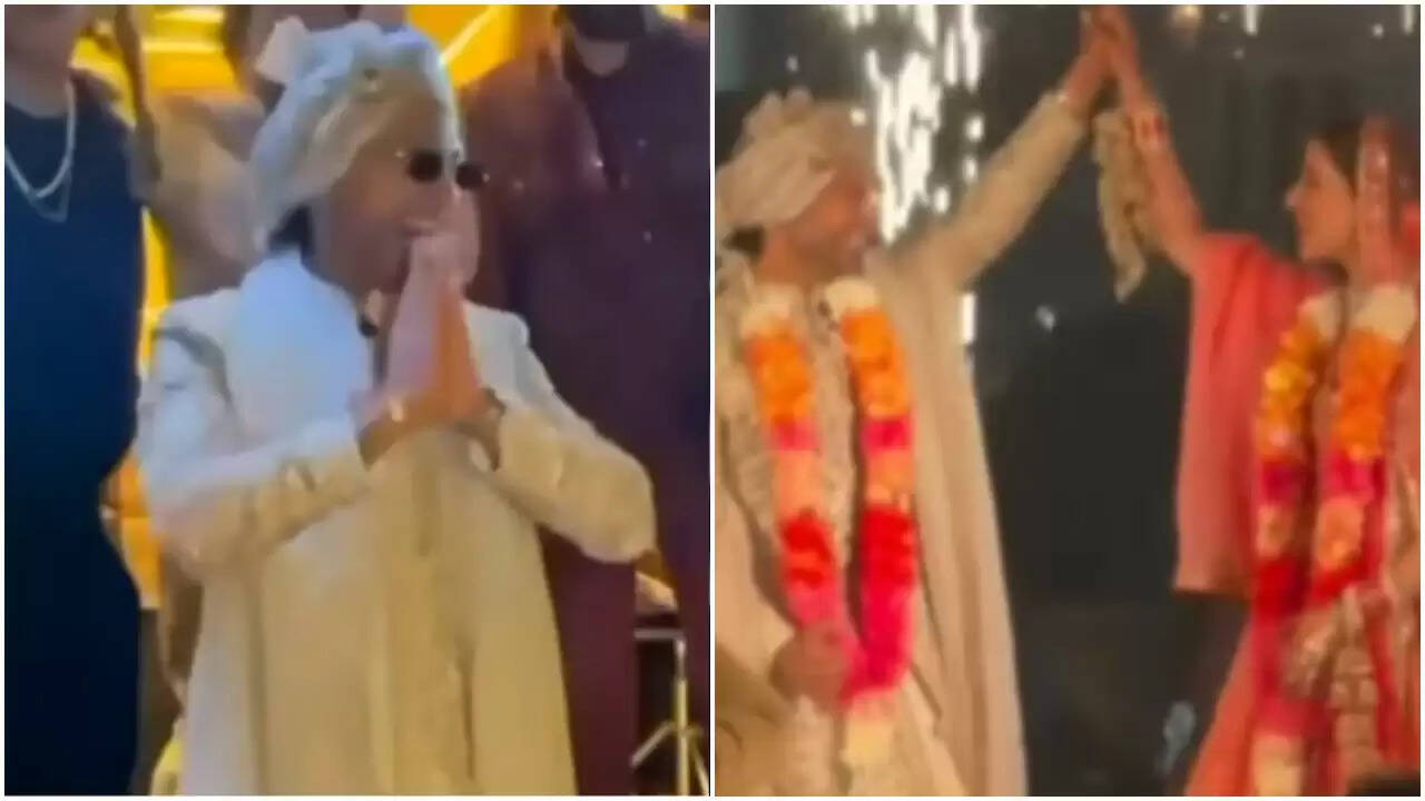 नूपुर सेनन और स्टेबिन बेन की भव्य शादी में धूमधाम