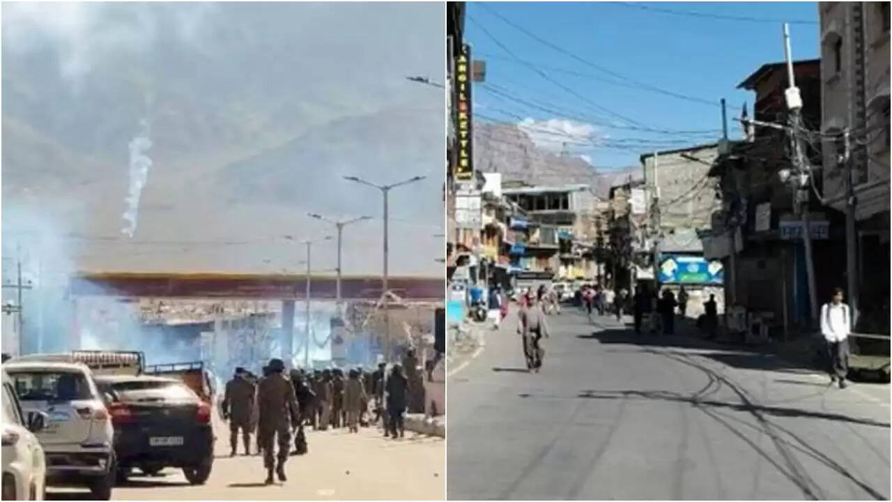 लद्दाख में तनाव: कारगिल में पूर्ण बंद का आह्वान