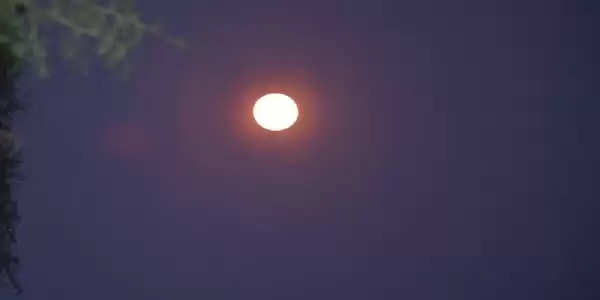 The brightest moon of the year spread moonlight on the night of Sharad Purnima.